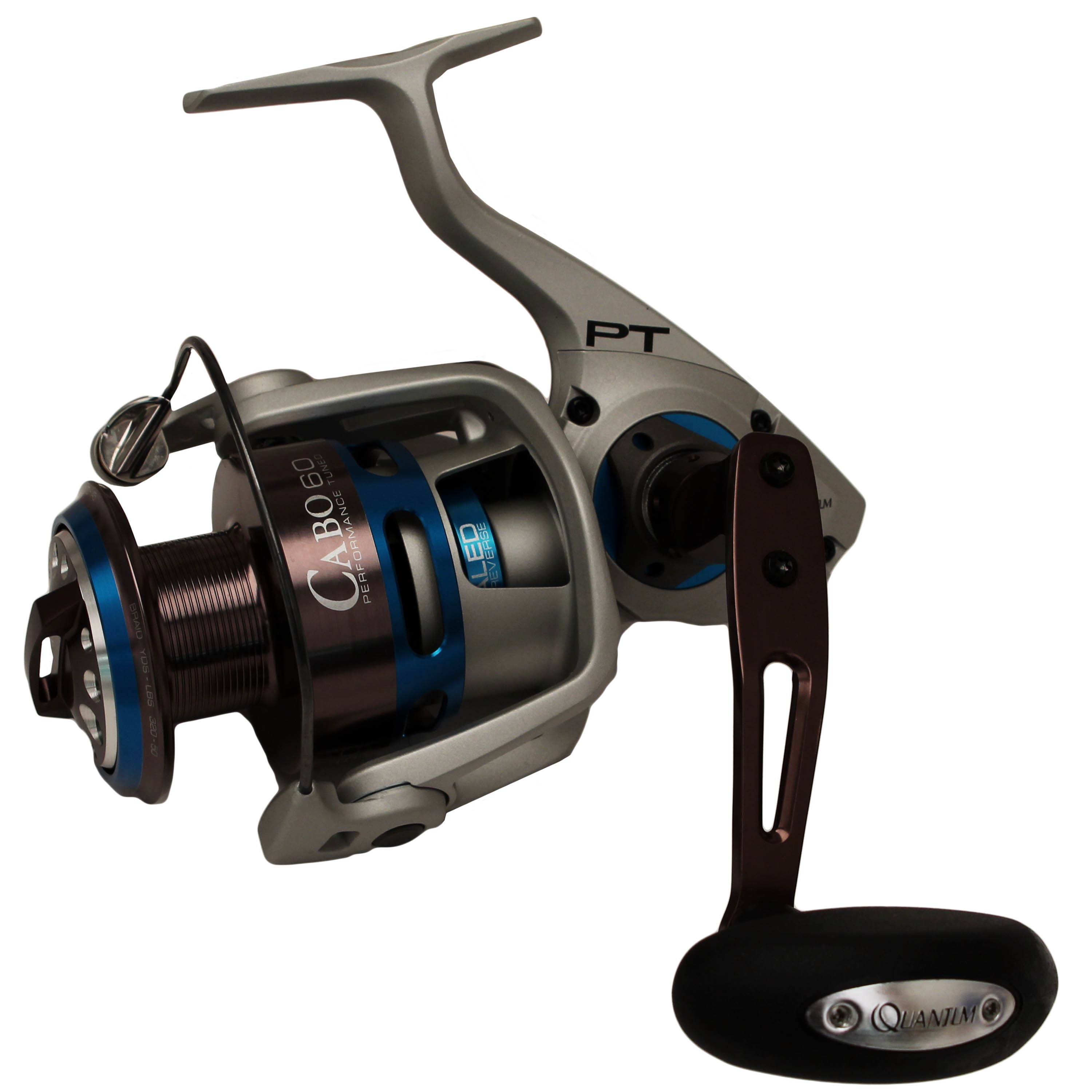 Quantum / Zebco Cabo 60 PTSE Spinning Fishing Reel 4.91 CSP60PTSE