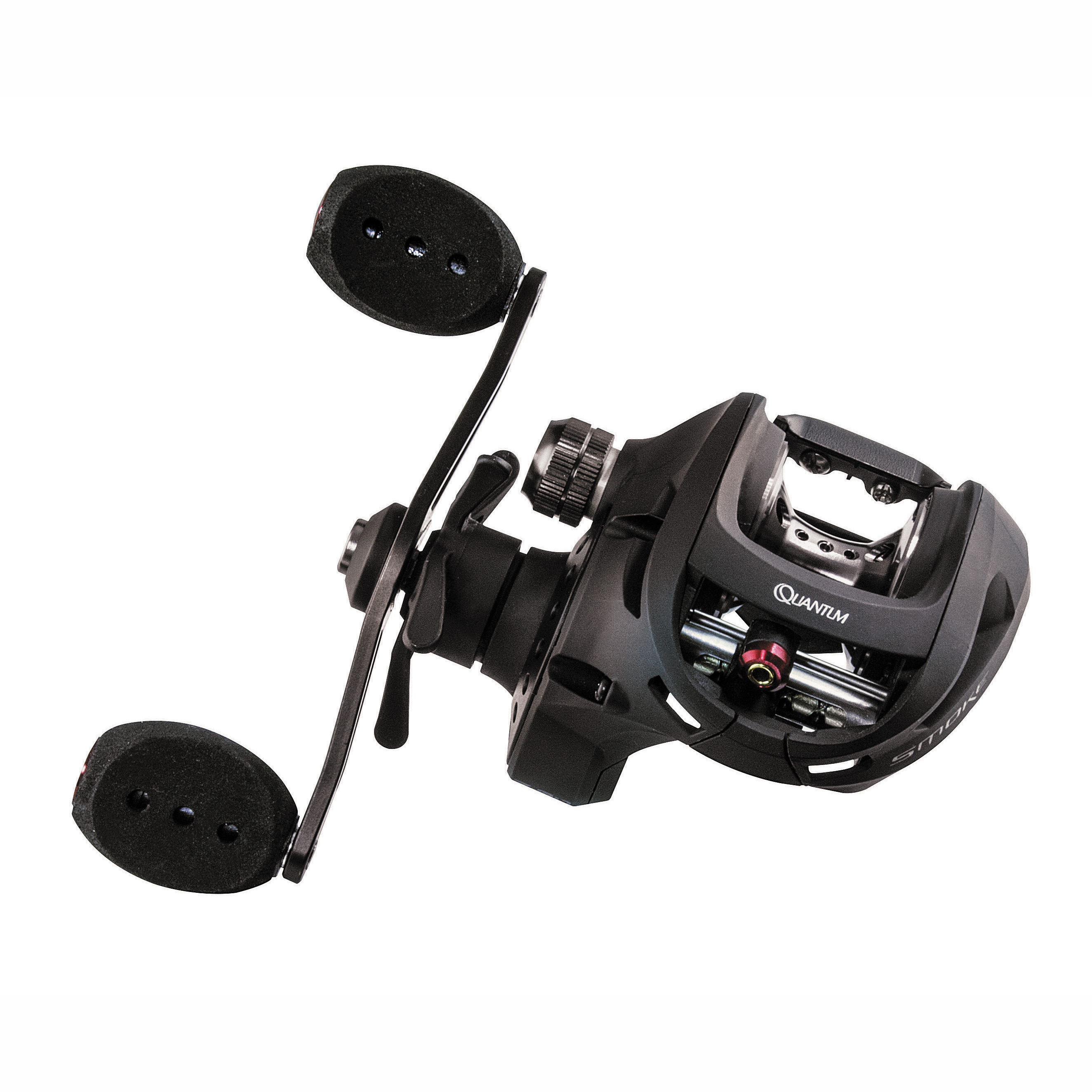 Quantum Zebco Smoke Baitcast Reel 7.31 Right Hand Low Profile